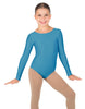 Solid Lycra Long Sleeve Leotard