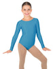 Solid Lycra Long Sleeve Leotard