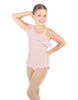 Solid Lycra One Shoulder w Ruffle w Leg Flutter Leotard