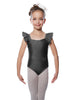 Solid Lycra Flutter Strap Leotard