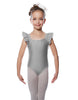 Solid Lycra Flutter Strap Leotard