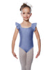 Solid Lycra Flutter Strap Leotard