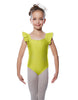 Solid Lycra Flutter Strap Leotard