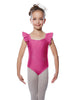 Solid Lycra Flutter Strap Leotard