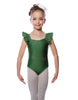 Solid Lycra Flutter Strap Leotard