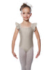 Solid Lycra Flutter Strap Leotard