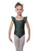 Solid Lycra Flutter Strap Leotard