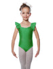 Solid Lycra Flutter Strap Leotard