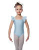 Solid Lycra Flutter Strap Leotard