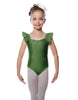 Solid Lycra Flutter Strap Leotard
