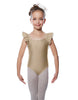 Solid Lycra Flutter Strap Leotard