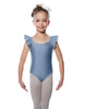 Solid Lycra Flutter Strap Leotard