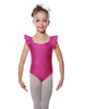 Solid Lycra Flutter Strap Leotard