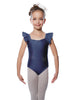 Solid Lycra Flutter Strap Leotard