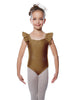 Solid Lycra Flutter Strap Leotard