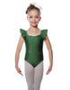 Solid Lycra Flutter Strap Leotard
