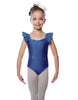 Solid Lycra Flutter Strap Leotard