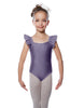 Solid Lycra Flutter Strap Leotard