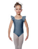 Solid Lycra Flutter Strap Leotard