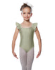 Solid Lycra Flutter Strap Leotard