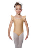 Solid Lycra Flutter Strap Leotard