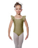 Solid Lycra Flutter Strap Leotard