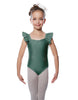 Solid Lycra Flutter Strap Leotard