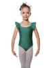 Solid Lycra Flutter Strap Leotard