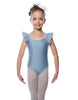 Solid Lycra Flutter Strap Leotard
