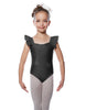 Solid Lycra Flutter Strap Leotard