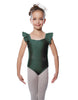 Solid Lycra Flutter Strap Leotard