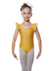 Solid Lycra Flutter Strap Leotard