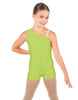 Solid Lycra One Shoulder Biketard