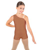 Solid Lycra One Shoulder Biketard