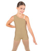 Solid Lycra One Shoulder Biketard