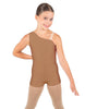Solid Lycra One Shoulder Biketard