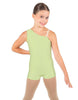 Solid Lycra One Shoulder Biketard