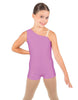 Solid Lycra One Shoulder Biketard