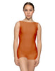 Solid Lycra Boatneck Tank Biketard
