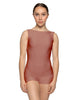 Solid Lycra Boatneck Tank Biketard