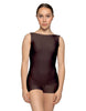 Solid Lycra Boatneck Tank Biketard