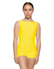 Solid Lycra Boatneck Tank Biketard