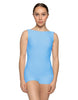Solid Lycra Boatneck Tank Biketard