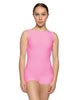 Solid Lycra Boatneck Tank Biketard