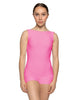 Solid Lycra Boatneck Tank Biketard