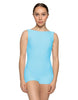 Solid Lycra Boatneck Tank Biketard