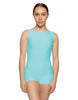 Solid Lycra Boatneck Tank Biketard