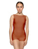 Solid Lycra Boatneck Tank Biketard