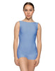 Solid Lycra Boatneck Tank Biketard