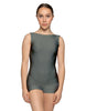 Solid Lycra Boatneck Tank Biketard